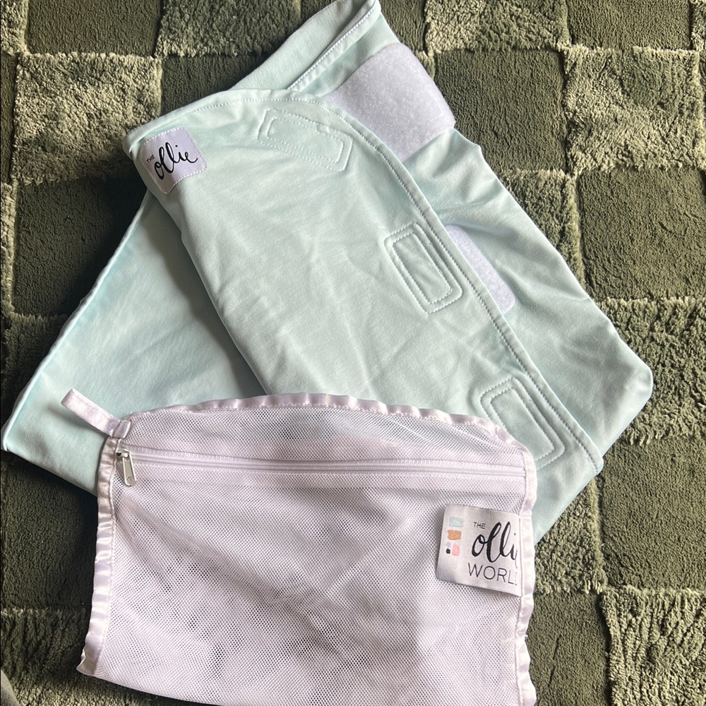 Ollie World Baby Swaddle Blue